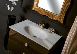 Тумба под раковину Armadi Art Neoart 100см шоколад 831-100-DB